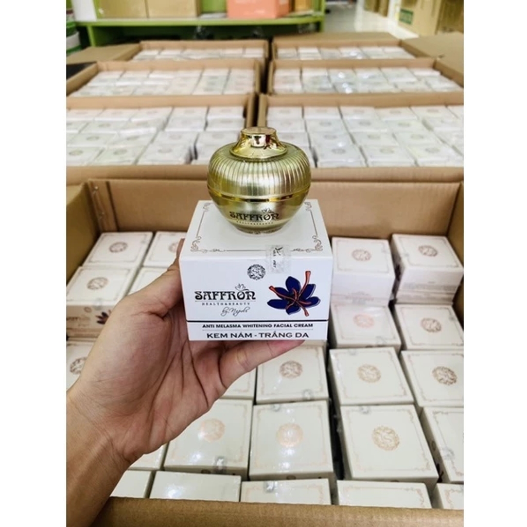 Kem Face Nám Saffron Hải Âu Việt Nhụy Hoa Nghệ Tây hũ 10G – Hàng Chuẩn Chính Hãng