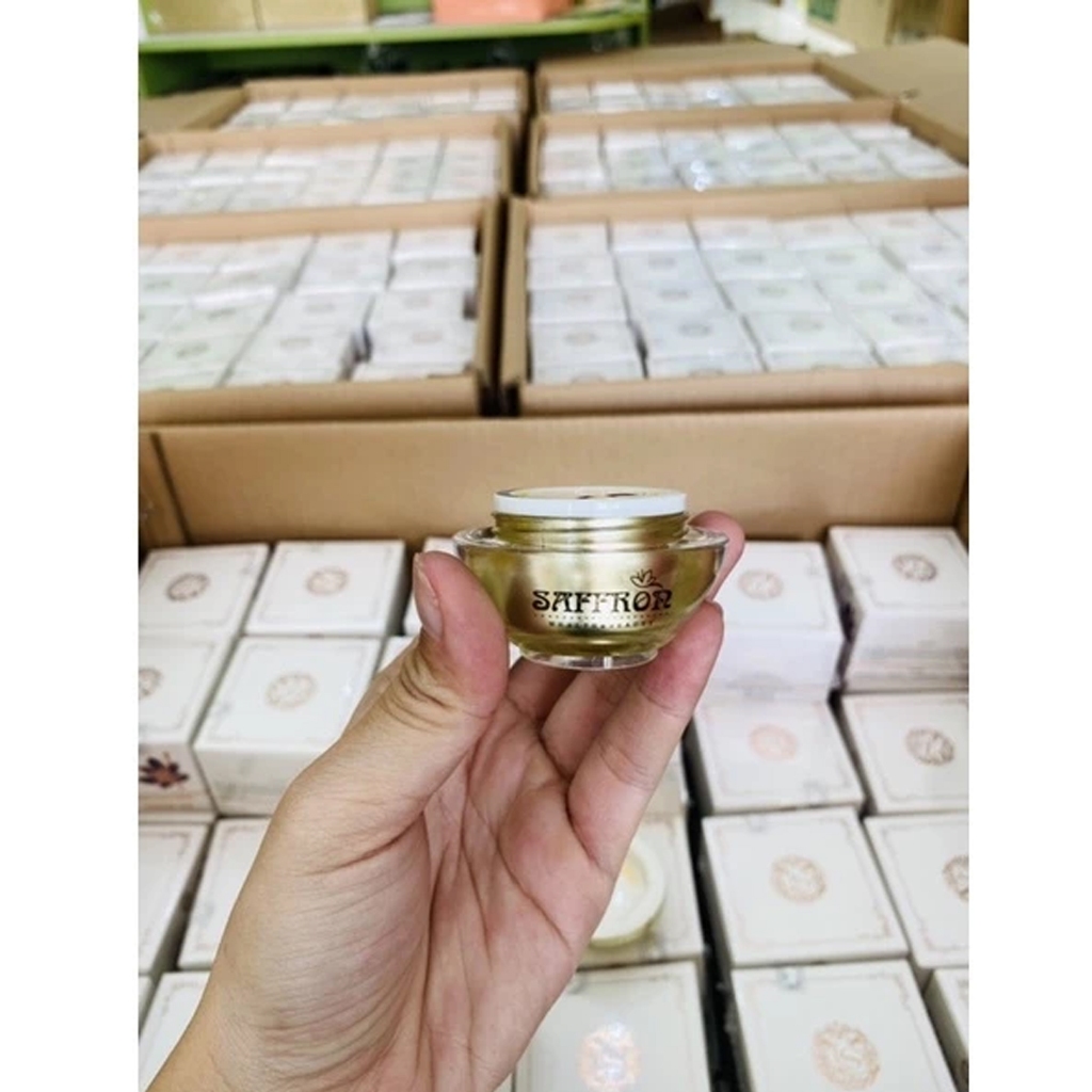 Kem Face Nám Saffron Hải Âu Việt Nhụy Hoa Nghệ Tây hũ 10G – Hàng Chuẩn Chính Hãng
