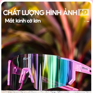 Kính nữ chạy bộ đạp xe leo núi chạy trail trekking hiking thể thao phân cực chống tia UV400 siệu nhẹ