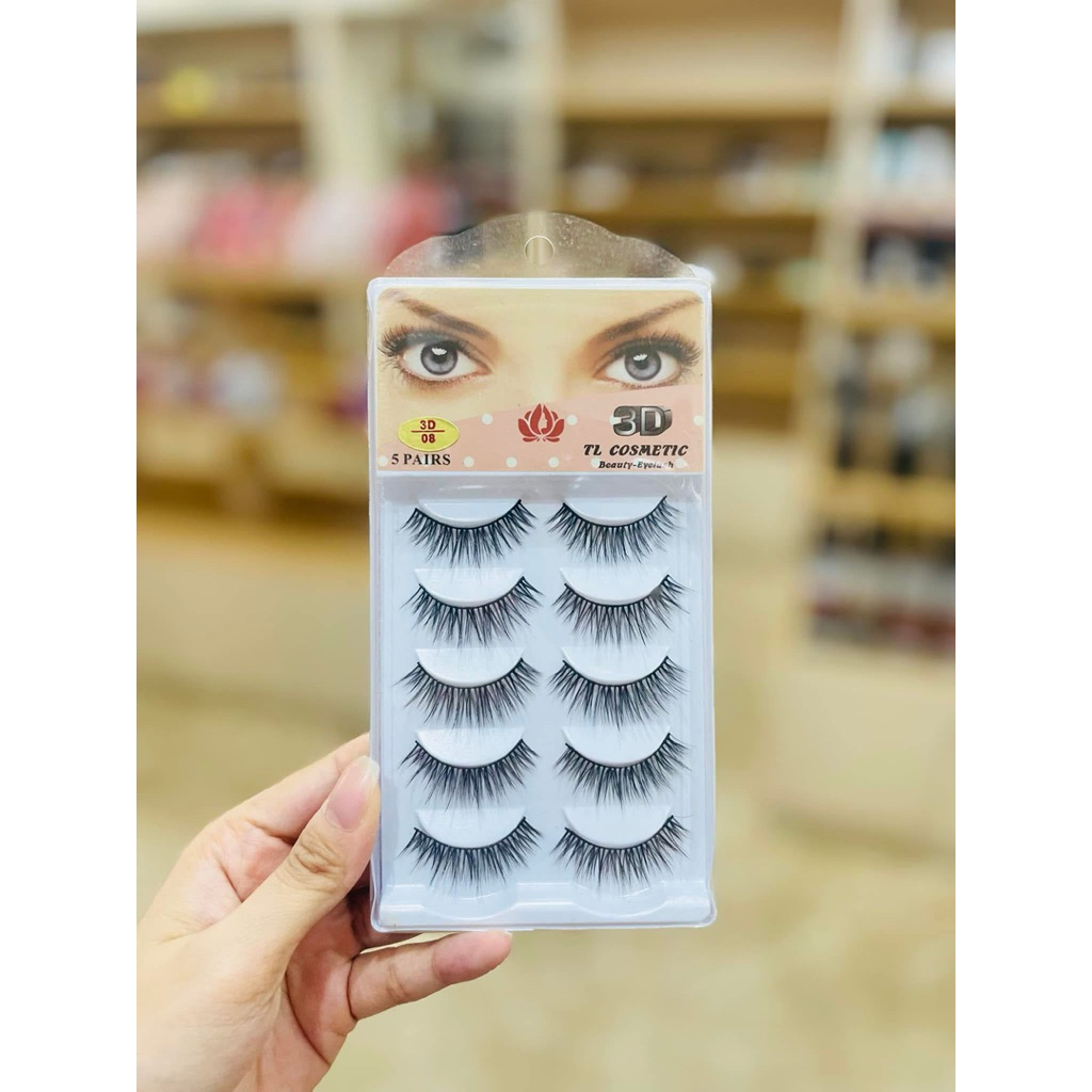 Tổng hợp các mã mi TL 3D dày, giúp đôi mắt ấn tượng khi make up.