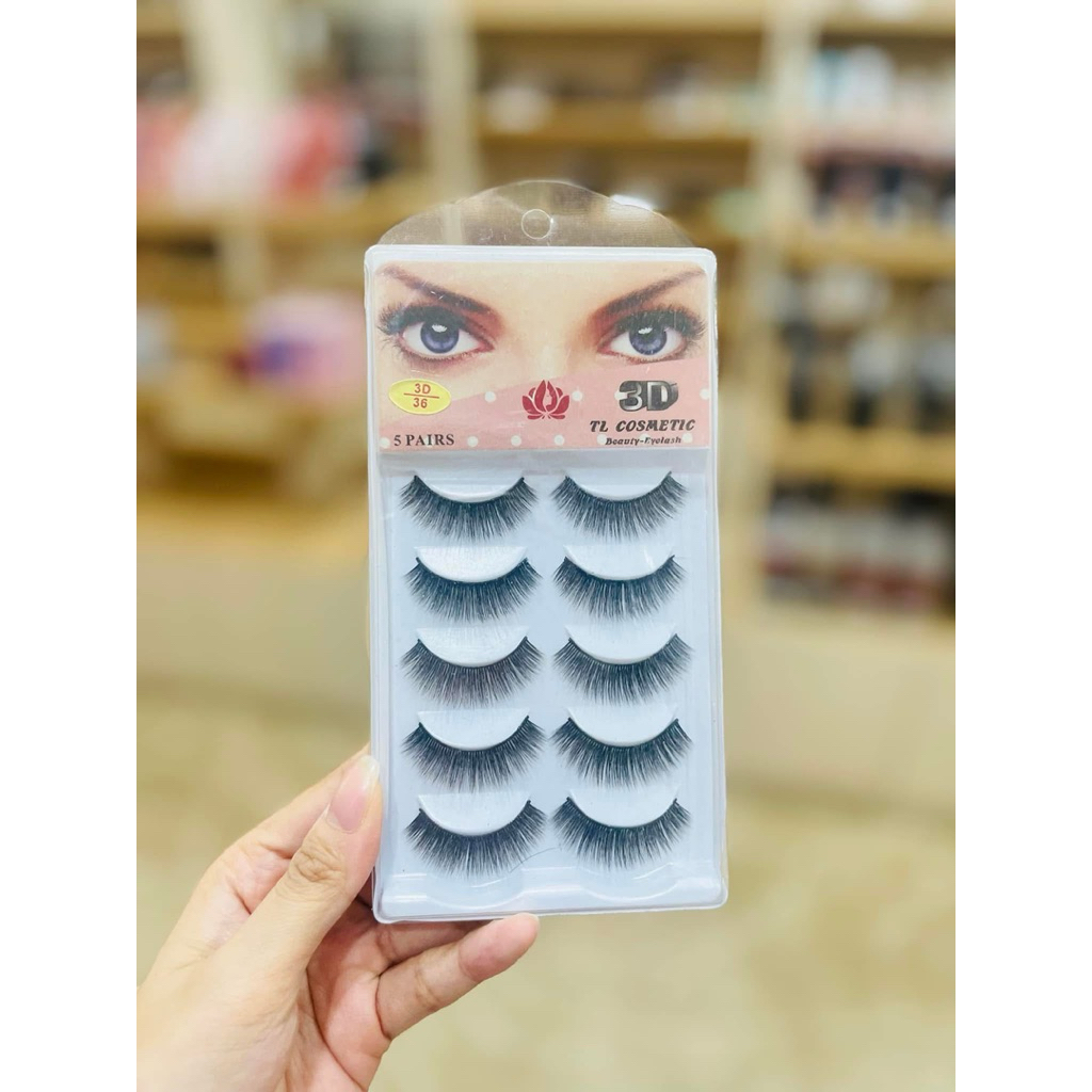 Tổng hợp các mã mi TL 3D dày, giúp đôi mắt ấn tượng khi make up.