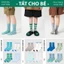 Tất bé trai bé gái Chất liệu CAO CẤP Sợi Cotton chính phẩm Mềm mại thoáng khí an toàn cho da