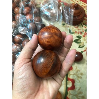 Bi lăn tay gỗ hương ta cao cấp giá rẻ tại xưởng - Combo 2 viên