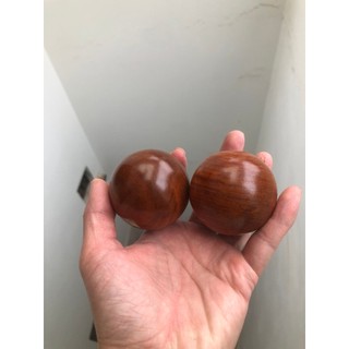 Bi lăn tay gỗ hương ta cao cấp giá rẻ tại xưởng - Combo 2 viên