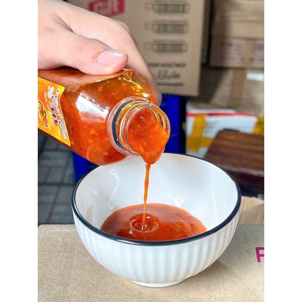 (GIAO HỎA TỐC HCM)COMBO 2 CHAI SỐT THÁI SIÊU NGON- trộn chân gà. tai heo. hải sản chai 330ml TRỘN CẢ THẾ GIỚI LUÔN NÈ