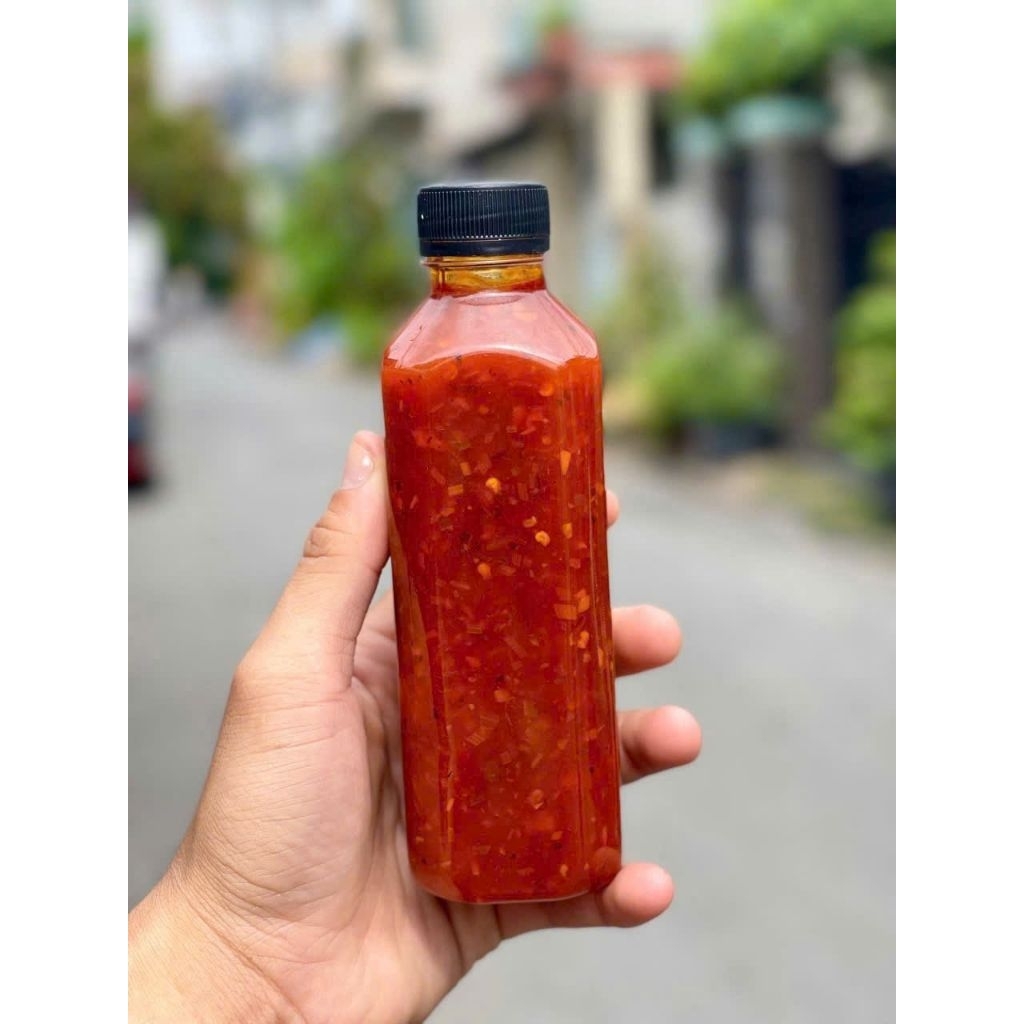 (GIAO HỎA TỐC HCM)COMBO 2 CHAI SỐT THÁI SIÊU NGON- trộn chân gà. tai heo. hải sản chai 330ml TRỘN CẢ THẾ GIỚI LUÔN NÈ
