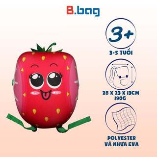 [5 mẫu] Balo Mẫu Giáo Tropical Fruit trái cây nhiêdành cho bé 3-5 tuổi màu sắc rực rỡ