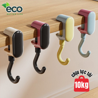 Móc Treo Balo, Túi Xách Để Bàn Xoay 360 Độ, Móc Treo Đồ Đa Năng Gắn Bàn Không Cần Khoan Đục