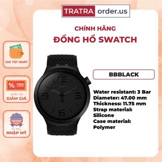 Đồng hồ Nam S.watch 47mm - Dòng BIG BOLD: C-BLACK, C-GREY, BURNING LAVA, BBBLACK | BigBuy360 - bigbuy360.vn