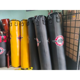 Vỏ Bao Cát Fighter Cao Cấp, đường kính 40cm, dây xích treo, dài 1.2m, 1.5m, 1.7m
