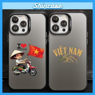 Ốp Lưng iPhone Việt Nam IMD Cứng Nhám,Chống Sốc, Bảo Vệ Camera - iP 7/8/X/XS/11/12/13/14/15/16/17/Plus/Pro/Max/Air