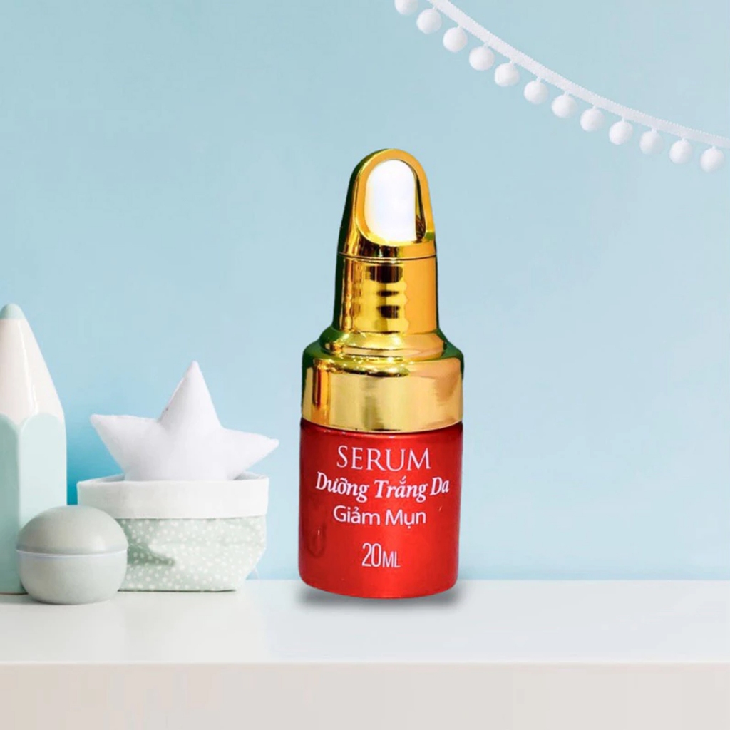 Serum Mụn Dưỡng Trắng Da Huỳnh Đỗ Cosmetics Chính Hãng 20ml