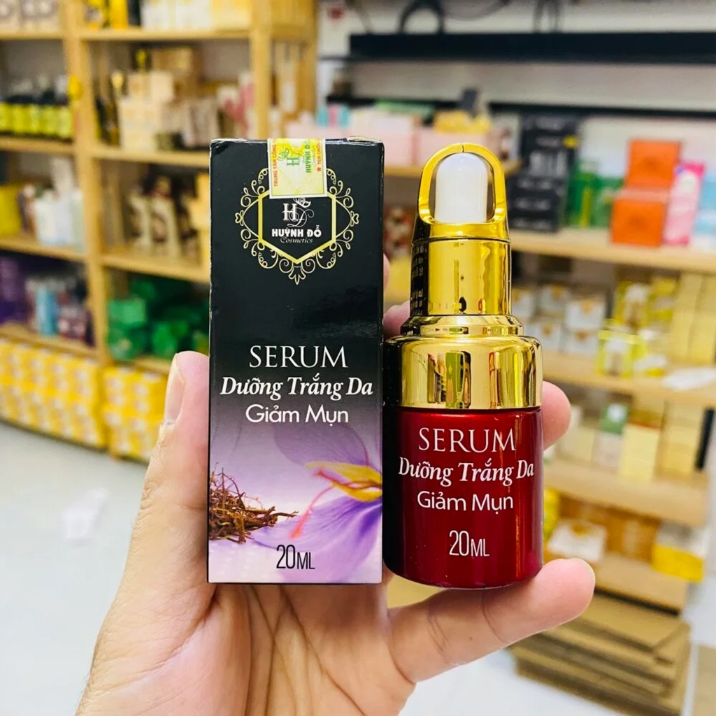 Serum Mụn Dưỡng Trắng Da Huỳnh Đỗ Cosmetics Chính Hãng 20ml