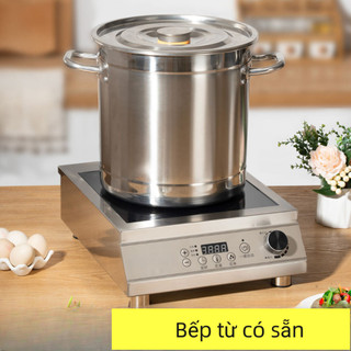 Nồi cao Inox 100% Luộc gà cao cấp Nấu Bún Phở,Dùng Cho Bếp Gas Bếp Từ, kích thước 30×30，35x35，40x40