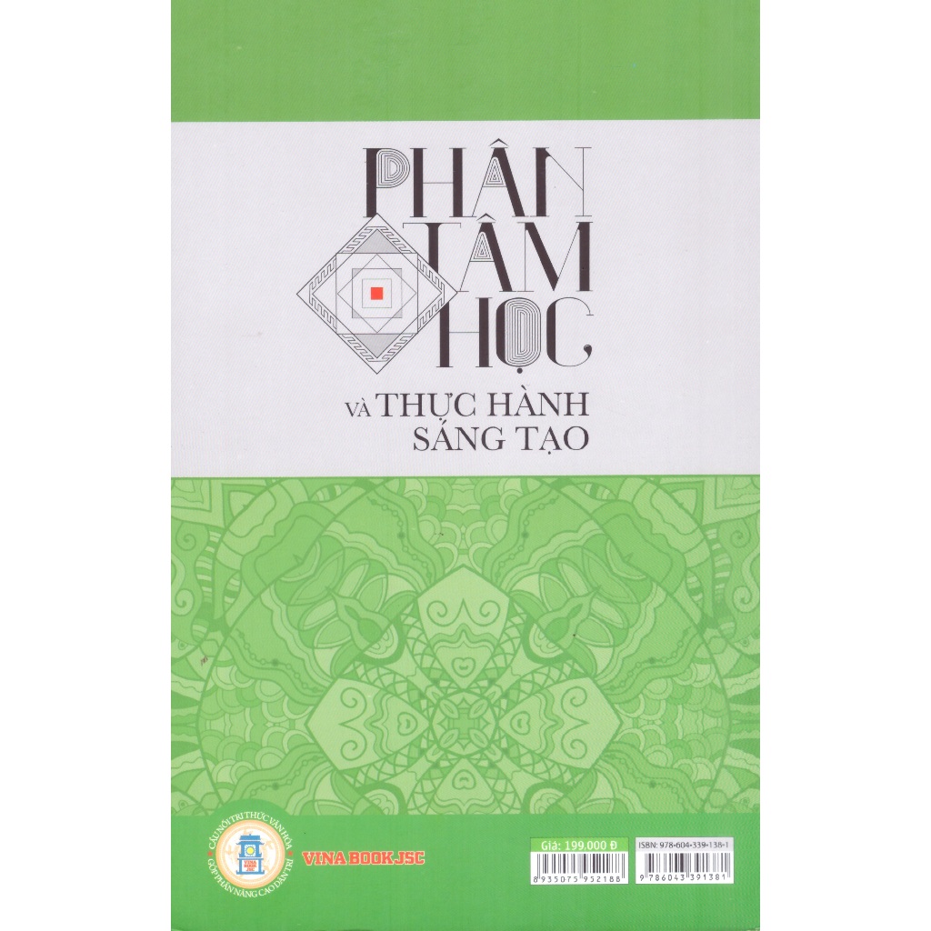 Sách Phân tâm học và thực hành sáng tạo