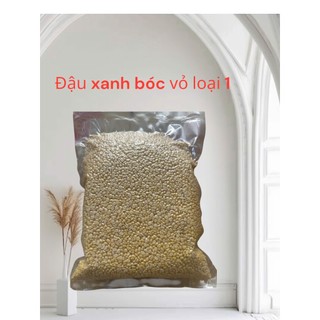 Đậu xanh bóc vỏ loại 1 – hạt vàng mẩy, thơm ngon – 500g / 1kg