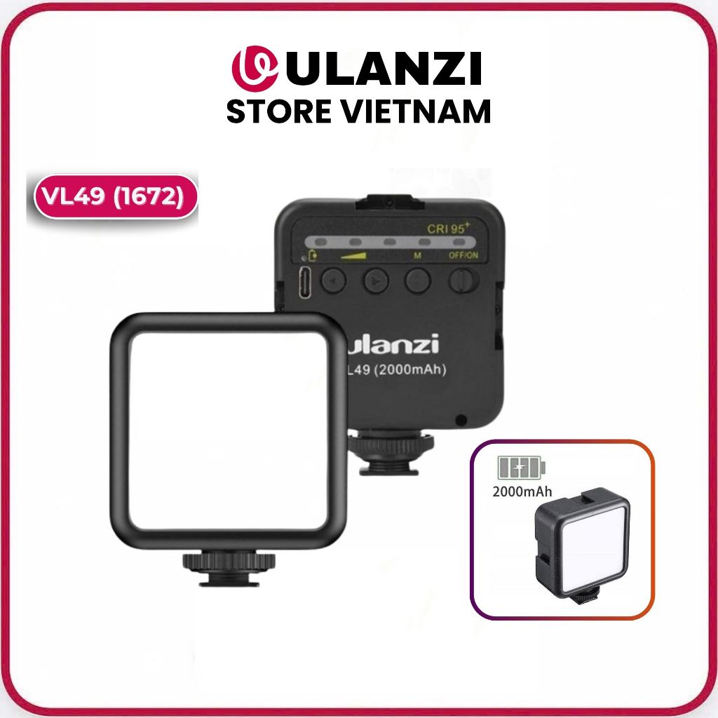 Đèn LED Ulanzi VL49