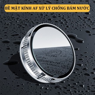 Cặp gương cầu lồi ô tô hít chân không cao cấp - Tăng tầm nhìn, chống điểm mù khi lái oto xe hơi