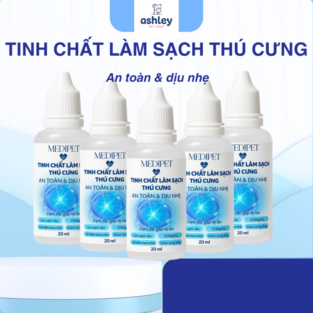 Tinh chất làm sạch thú cưng dùng cho máy phun sương