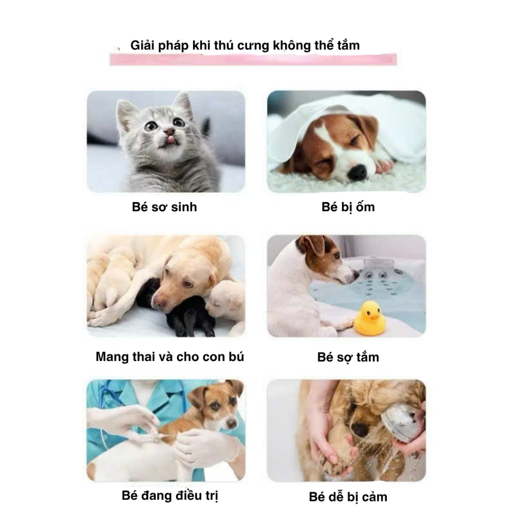 Tinh chất làm sạch thú cưng dùng cho máy phun sương