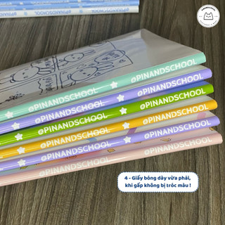 [LẺ] Giấy Bao Tập, Bao Vở, Bao Sách Câu Nói Động Lực Học Motivational Quotes | Thiết kế bởi Pinandschool