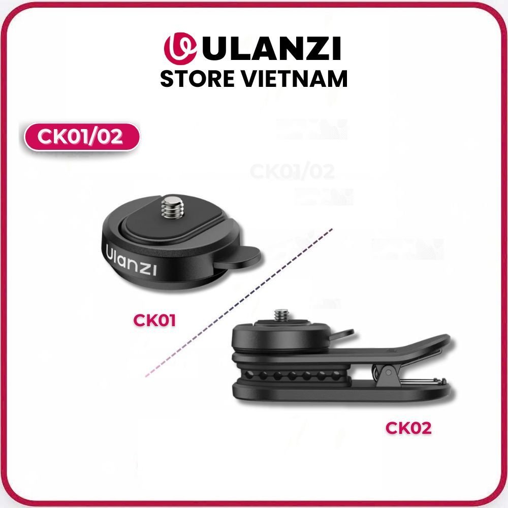 Bộ tháo lắp nhanh từ tính Ulanzi CK01 CK02