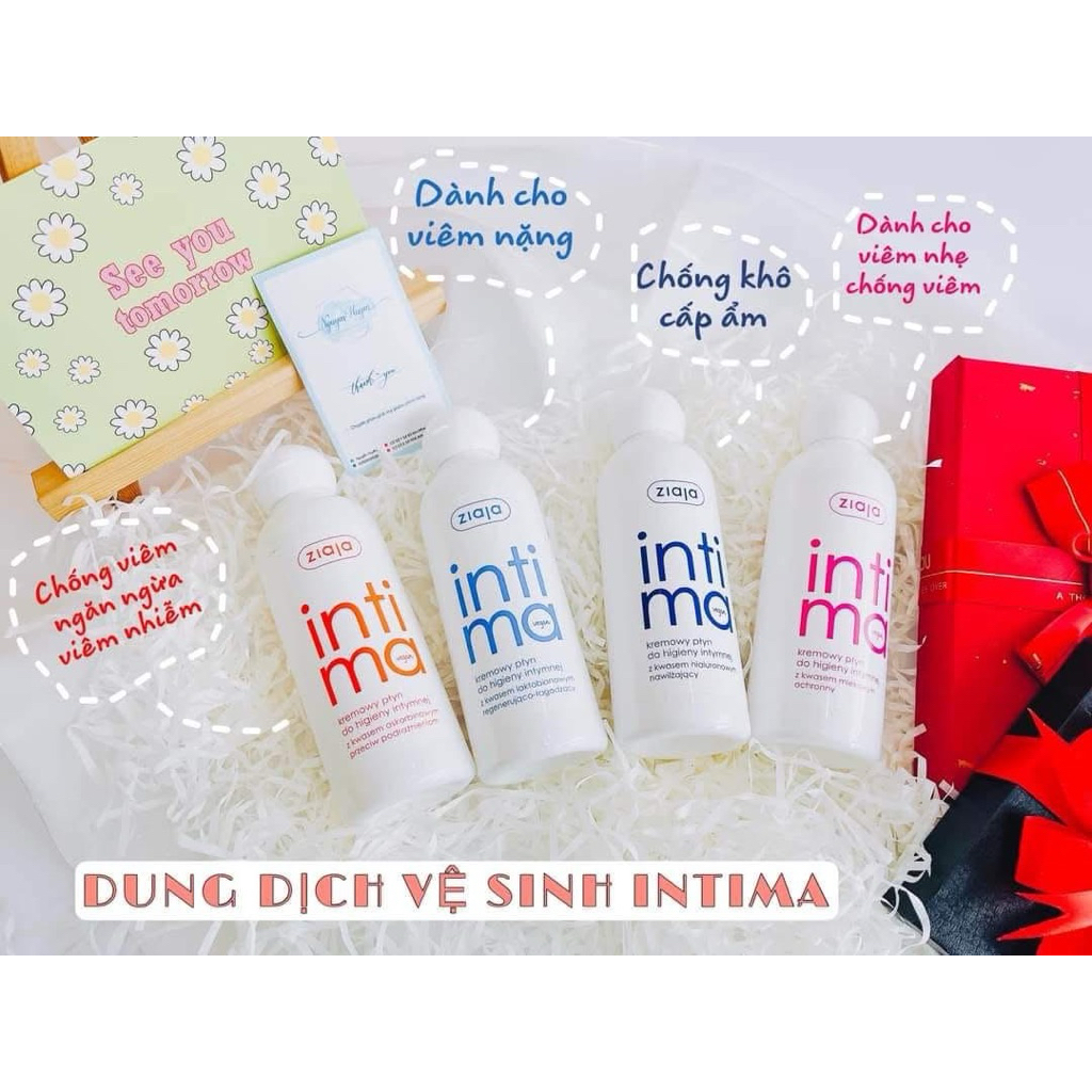 Dung dịch vệ sinh phụ nữ Intima Ziaja – chai 200ml (hàng nhập khẩu có HĐ)