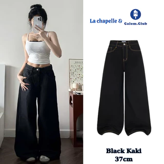 Quần   KAKI Jeans Ống Rộng Ver 2 WIDE LEG nhiều màu Calem.Club - Phong Cách Hàn Quốc dáng dài lưng cao form unisex