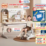 [ĐẶC BIỆT] Bộ bàn học thông minh cao cấp Sakawin S110 Bàn học chống gù cho bé kèm giá sách vòm Kích thước lớn 1m1 — ảnh 1