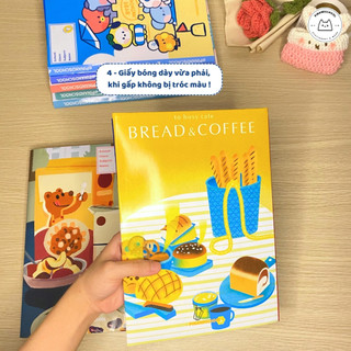 [LẺ] Giấy Bao Tập, Bao Vở, Bao Sách Chủ Đề Food & Drink Hoạ Tiết Đồ Ăn Thức Uống | Thiết kế bởi Pinandschool