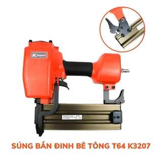 Máy bắn đinh bê tông chữ U dùng hơi KAPUSI Japan, cỡ đinh 18-64mm tốc độ bắn nhanh, Bh12 tháng Kouritsu Official Store