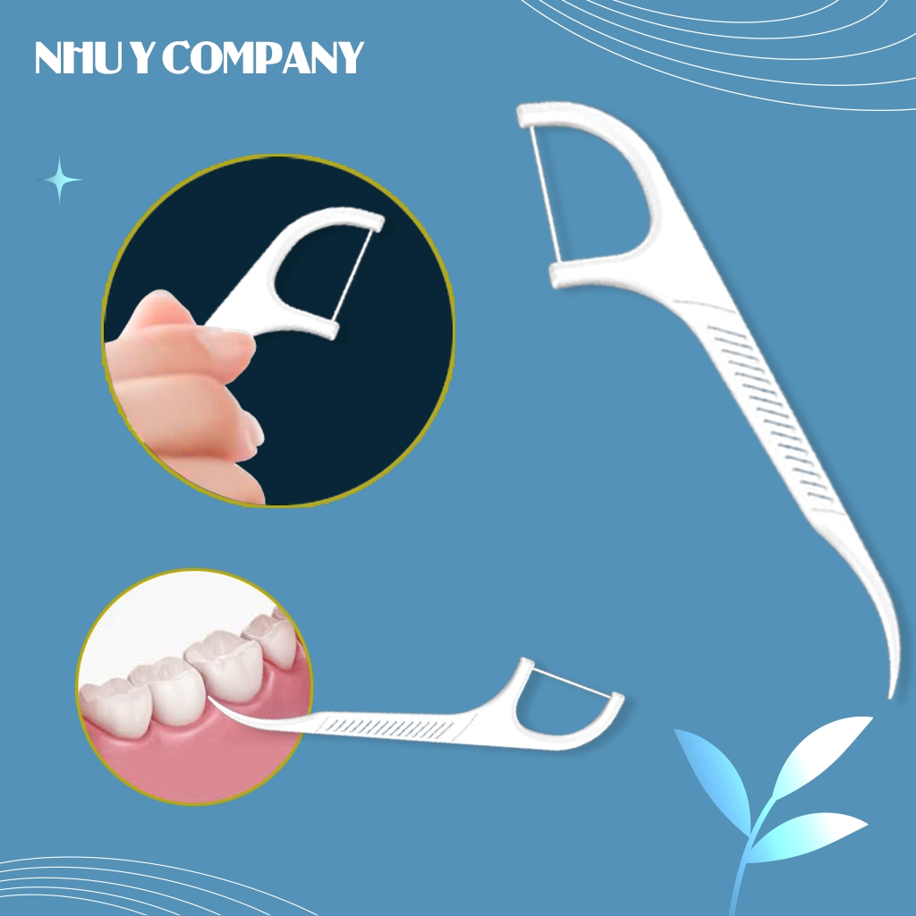 [Combo 6] Bịch tăm chỉ nha khoa cao cấp NY-FLOSSPRO bịch 110 cây an toàn và tiện lợi | Như Ý Company