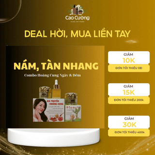 Kem gia truyền Hoàng Cung giúp cải thiện nám, tàn nhang, mờ sẹo, mụn thâm, dưỡng da trắng hồng