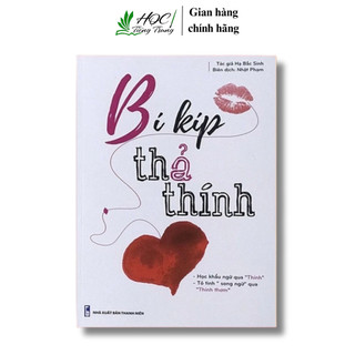 Sách - Bí kíp thả thính song ngữ trung Việt - Có phiên âm tiếng trung