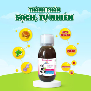 IMMUKANS 3IN1 - TĂNG ĐỀ KHÁNG 3IN1 BẢO VỆ BÉ TOÀN DIỆN KHI GIAO MÙA