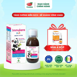 IMMUKANS 3IN1 - TĂNG ĐỀ KHÁNG 3IN1 BẢO VỆ BÉ TOÀN DIỆN KHI GIAO MÙA