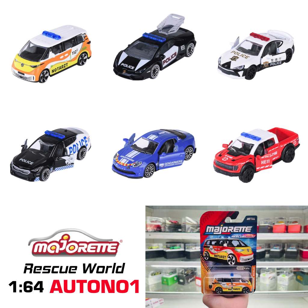 Majorette Alpine A110 S Rescue World Premium Die Cast Car