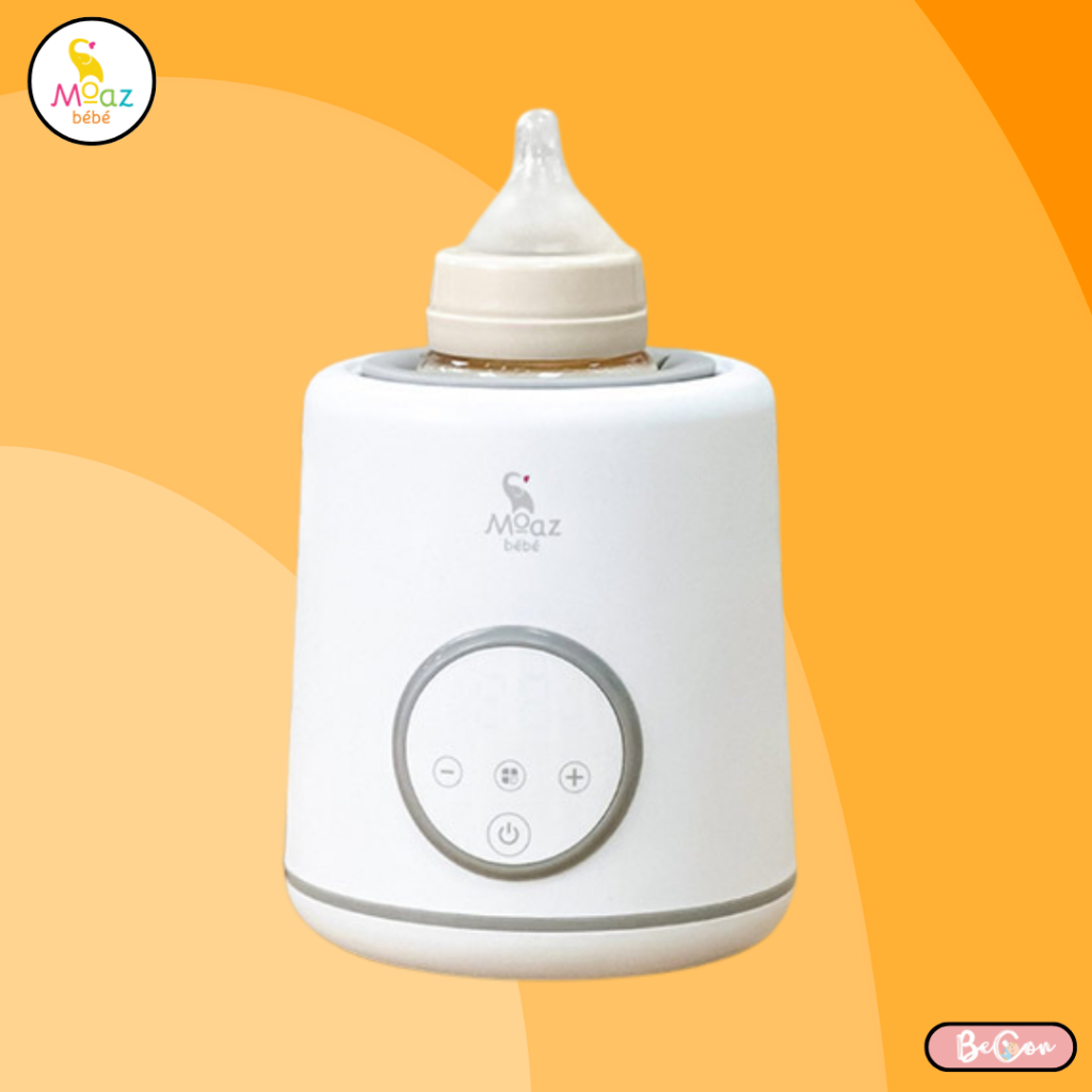 Máy lắc sữa thông minh Moaz BéBé MB079, giữ ấm sữa và lắc sữa đều sữa mà không bị vón cục