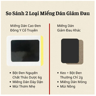 10 Miếng Dán Cao Đen Hết Đau Nhức Mỏi Xương Khớp Nhanh Chóng Thảo Dược Cổ Truyền Giúp Cơ Thể Khỏe