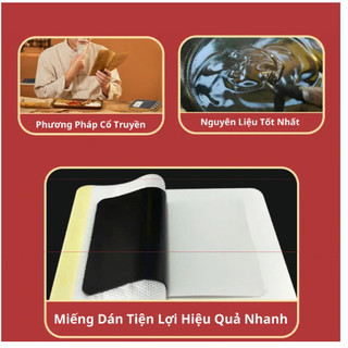 10 Miếng Dán Cao Đen Hết Đau Nhức Mỏi Xương Khớp Nhanh Chóng Thảo Dược Cổ Truyền Giúp Cơ Thể Khỏe