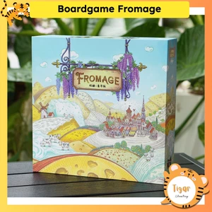 Boardgame Fromage Trở Thành thợ phô mai danh tiếng bản Trung Engsub