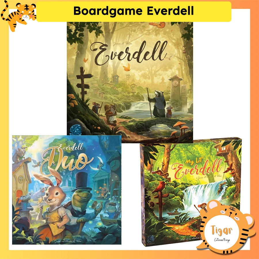 Boardgame Everdell Xây dựng thành phố có bản Việt Sub Tigarboardgame