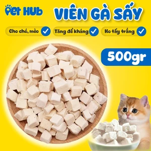 Viên Gà Sấy Khô Thơm Ngon Bổ Dưỡng Cho Mèo & Chó, Tăng Miễn Dịch Và Sức Đề Kháng