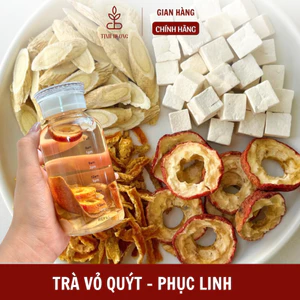 Trà Vỏ Quýt Phục Linh – Thanh lọc cơ thể, giảm đàm ẩm, nhẹ người khỏe da