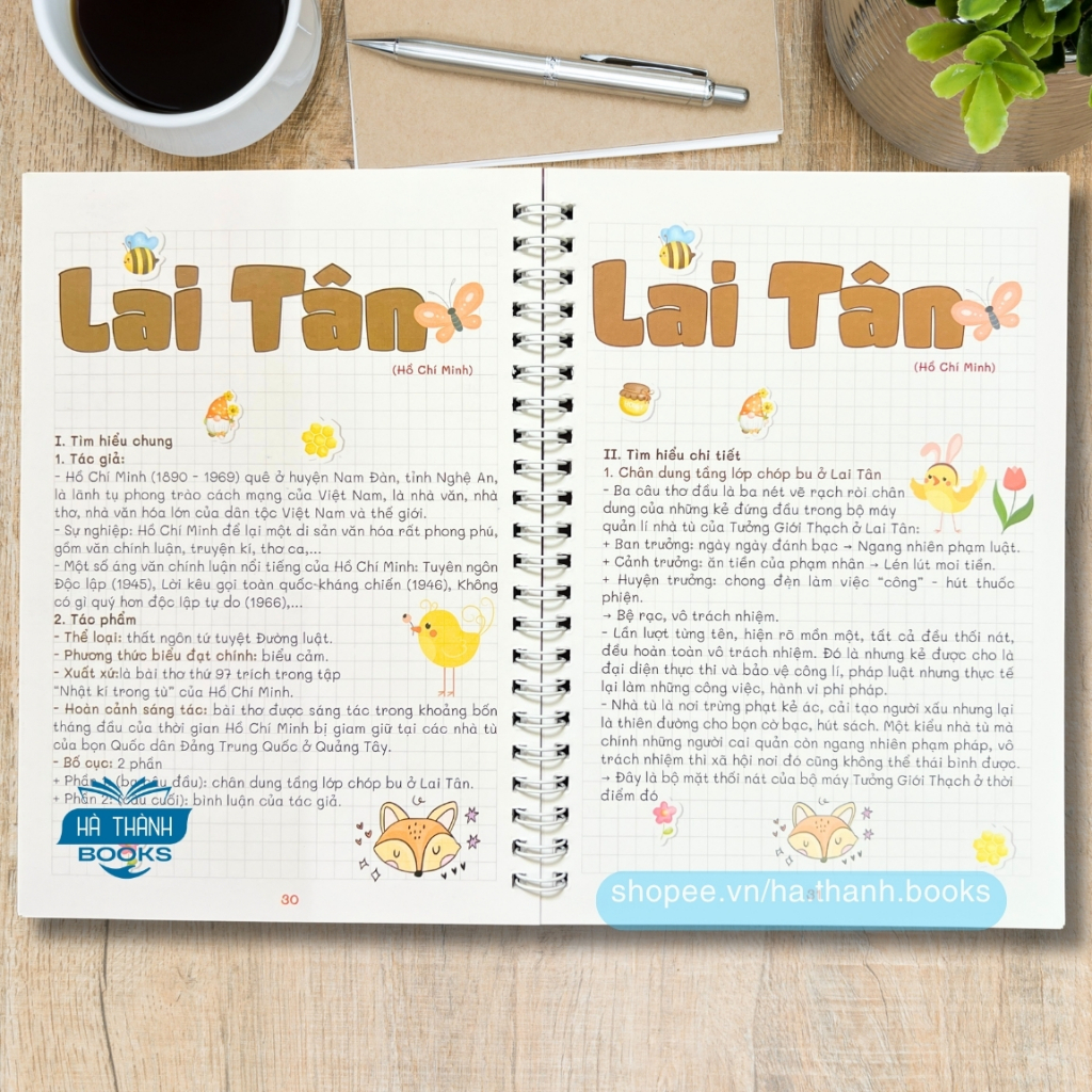 Sổ tay Take Note Văn lớp 8 chương trình Kết Nối Tri Thức | Sổ ghi nhớ ôn tập Ngữ văn 8 in màu