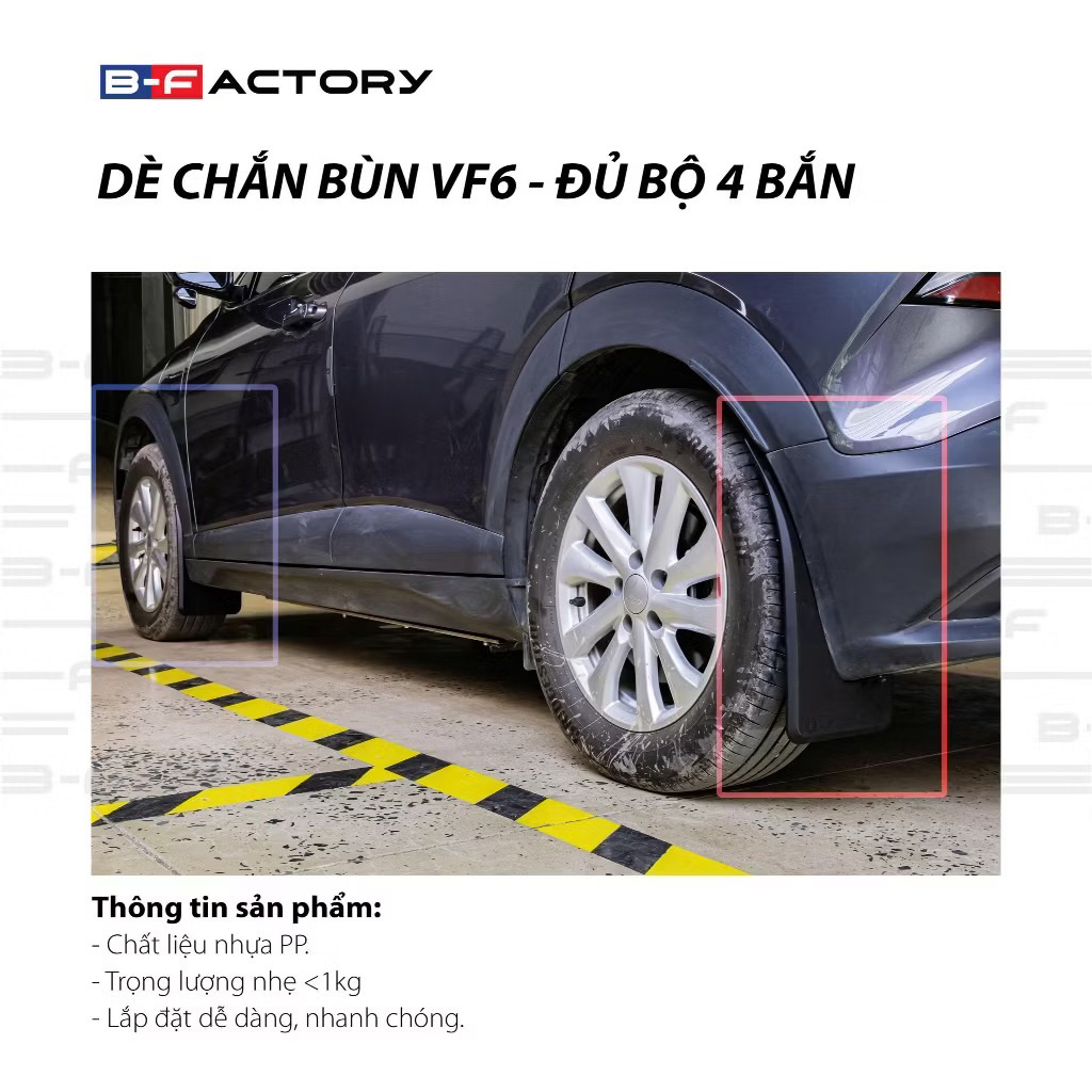 chắn bùn xe vf6