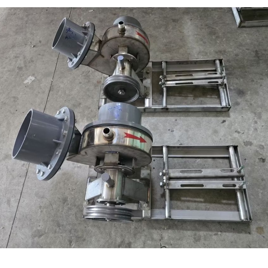 Đầu bơm ly tâm inox 304 bơm bùn nước xịt ao tưới cây đầu bơm curo lắp ...