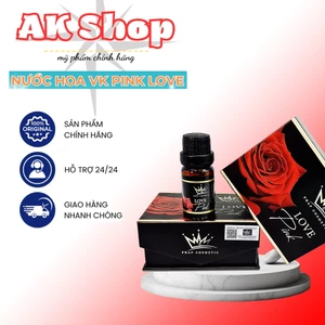 Nước Hoa Vùng Kn Pháp Cosmetic 10ml LOVE PINK ROSE, hương thơm quyến rũ, dịu nhẹ trên 24h MiCha Beauty