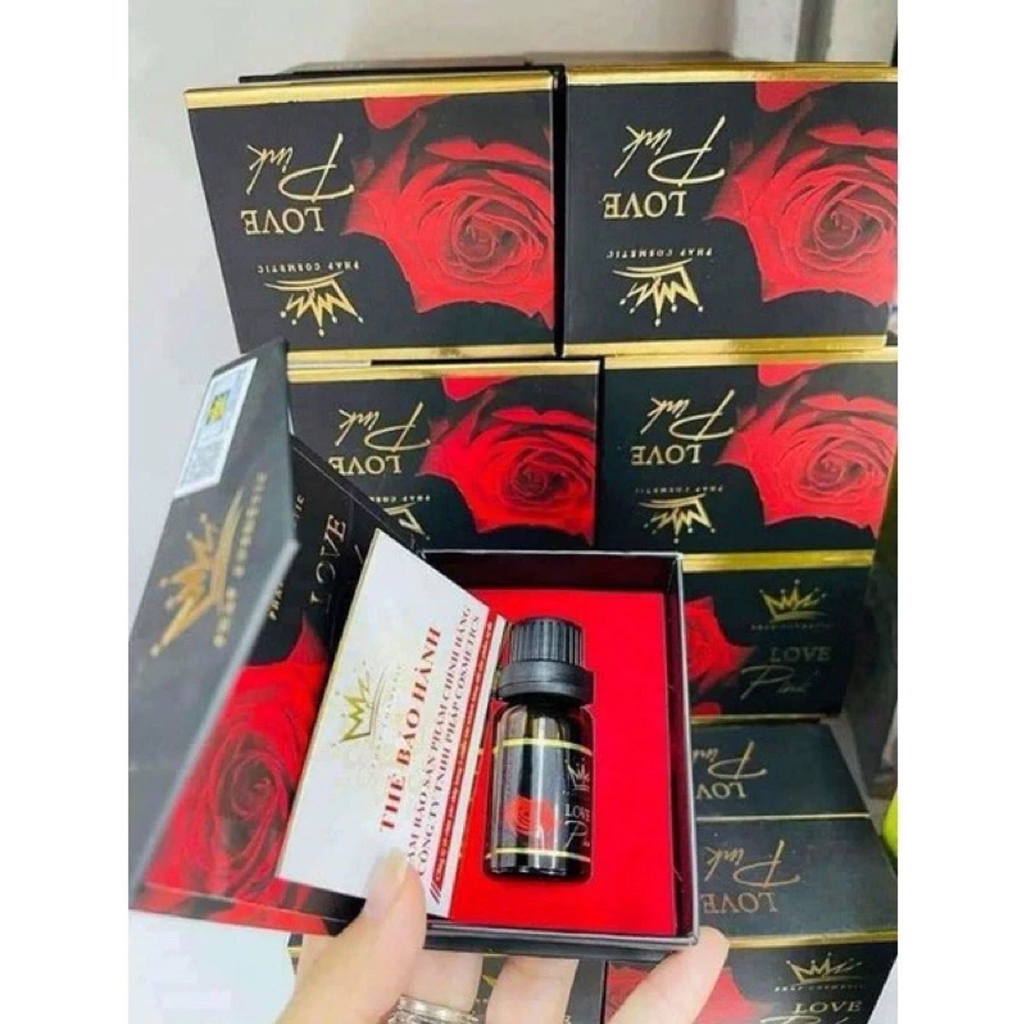 Nước Hoa Vùng Kn Pháp Cosmetic 10ml LOVE PINK ROSE, hương thơm quyến rũ, dịu nhẹ trên 24h MiCha Beauty