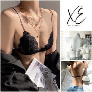 Áo lót (A10) - Áo Bralette đủ màu kẹo có đệm tai thỏ thoáng khí